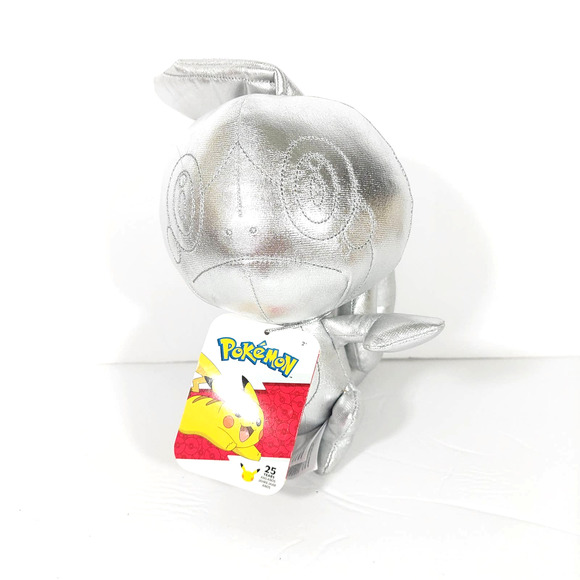 Pokémon 25th Anniversary Jazwares Silver Sobble 8" Plush New With Tags - Picture 1 of 8